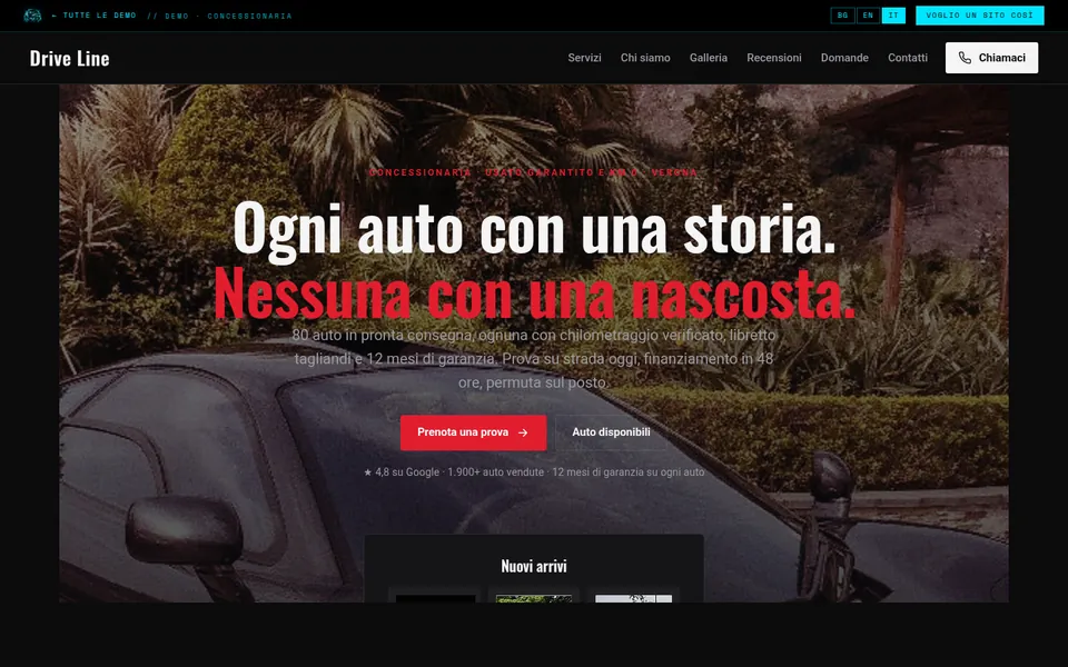 Drive Line — Concessionaria