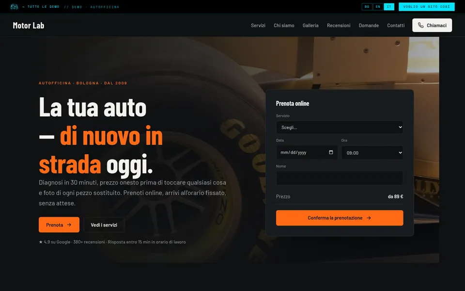 Motor Lab — Autofficina