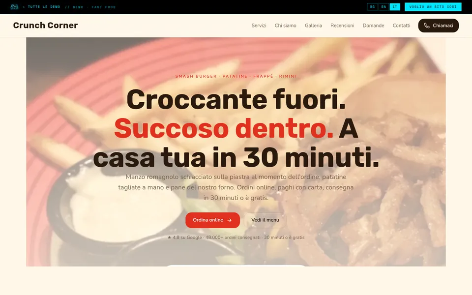 Crunch Corner — Fast food