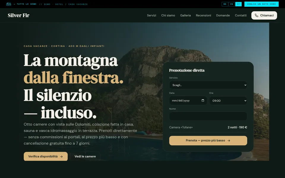 Silver Fir — Hotel / casa vacanze
