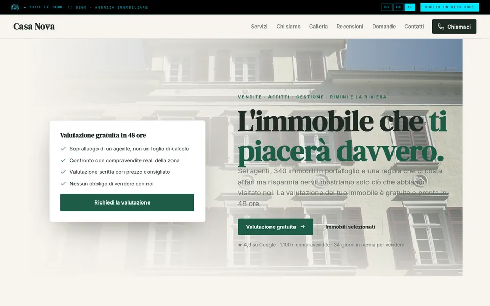 Casa Nova — Agenzia immobiliare