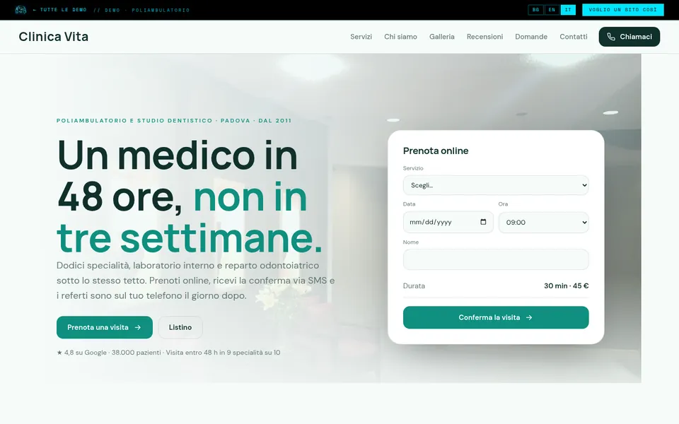 Clinica Vita — Poliambulatorio